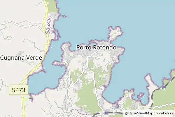 Karte Porto Rotondo