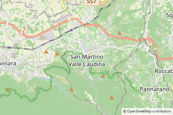 Karte: San Martino Valle Caudina • © OpenStreetMap contributors Karte San Martino Valle Caudina