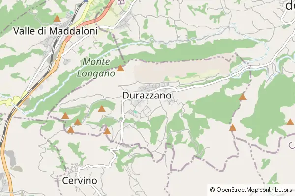 Karte Durazzano