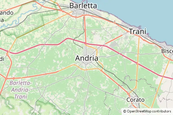 Karte Andria