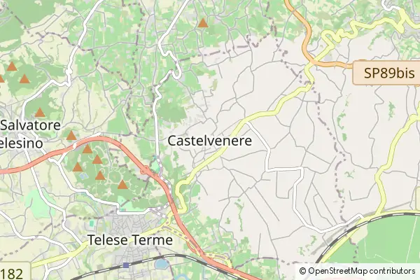 Karte Castelvenere