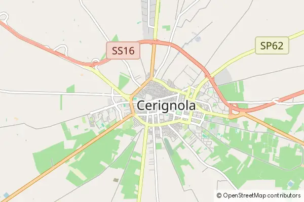 Karte Cerignola