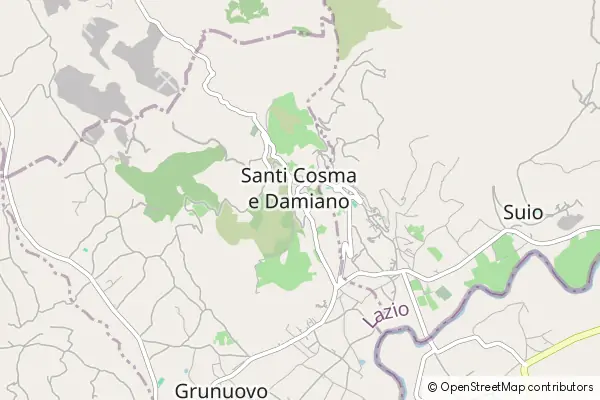 Karte Santi Cosma e Damiano