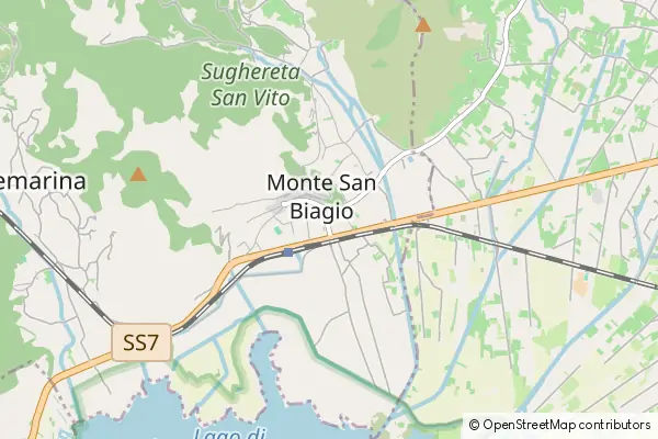 Karte Monte San Biagio