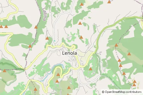 Karte Lenola
