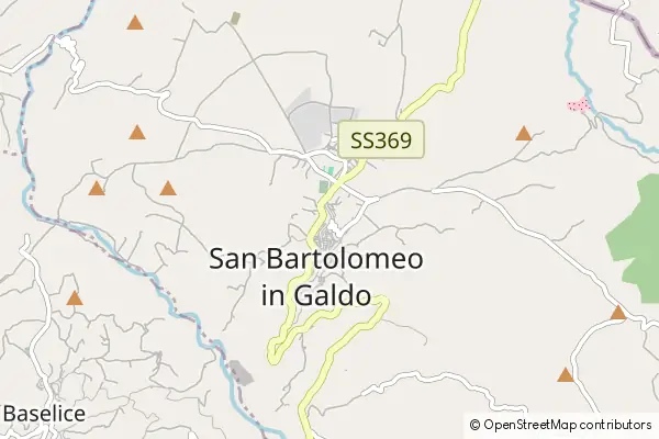 Karte San Bartolomeo in Galdo