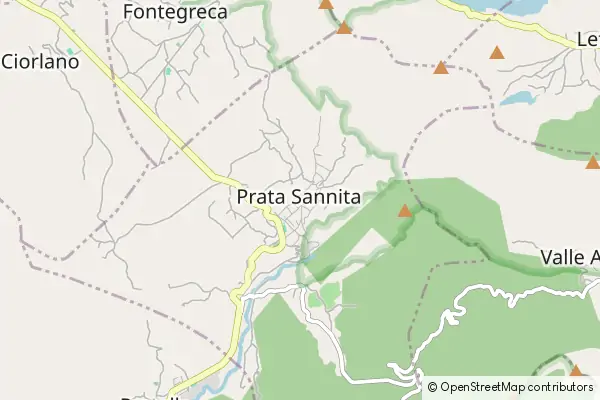 Karte Prata Sannita