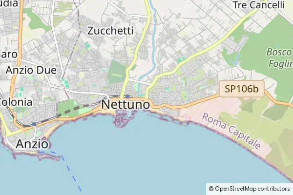 Karte Nettuno