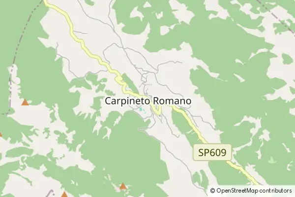 Karte Carpineto Romano