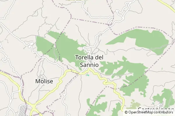 Karte Torella del Sannio