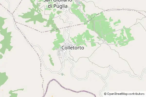 Karte Colletorto