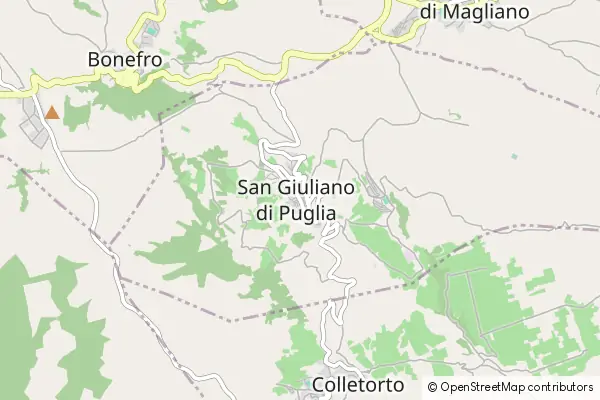 Karte San Giuliano di Puglia