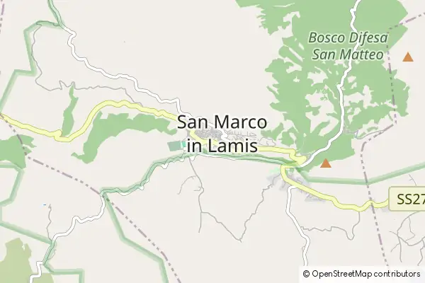 Karte San Marco in Lamis