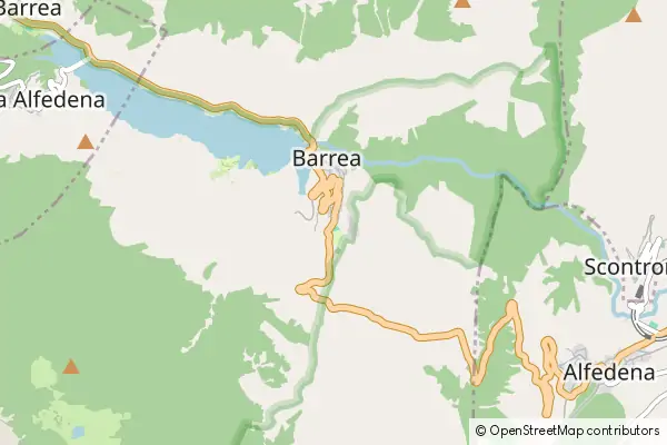 Karte Barrea