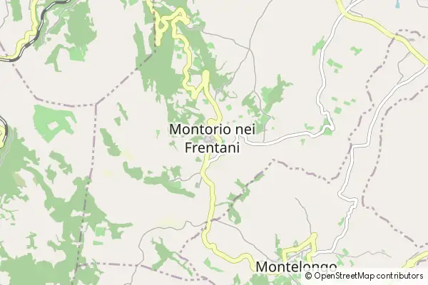 Karte Montorio Nei Frentani