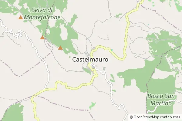 Karte Castelmauro