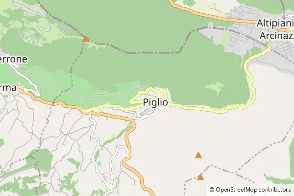 Karte Piglio