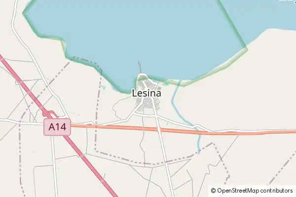 Karte Lesina