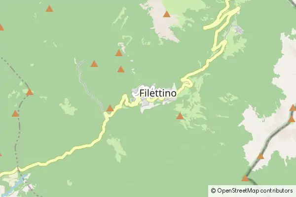 Karte Filettino