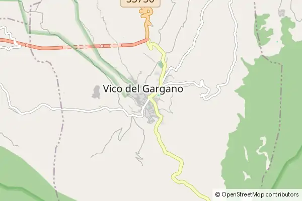 Karte Vico del Gargano