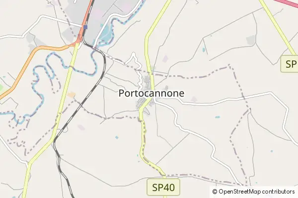 Karte Portocannone