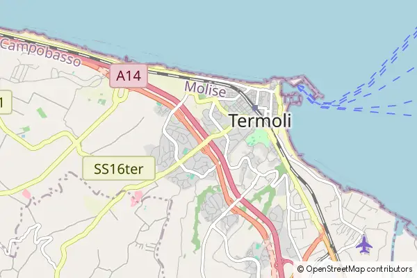 Karte Termoli