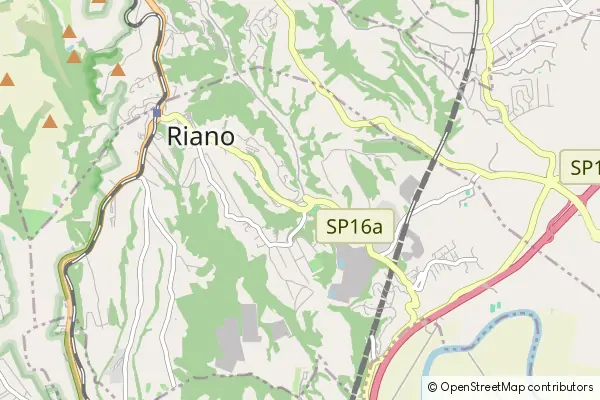 Karte Riano