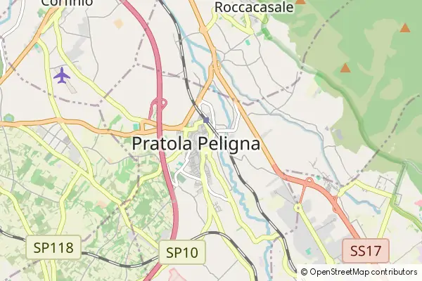 Karte Pratola Peligna