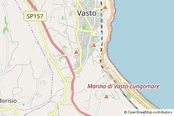 Karte Vasto