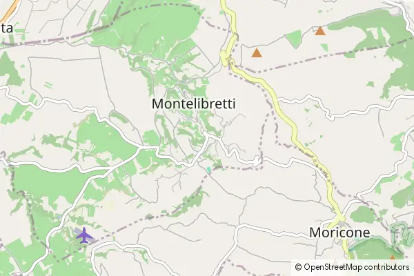 Karte Montelibretti