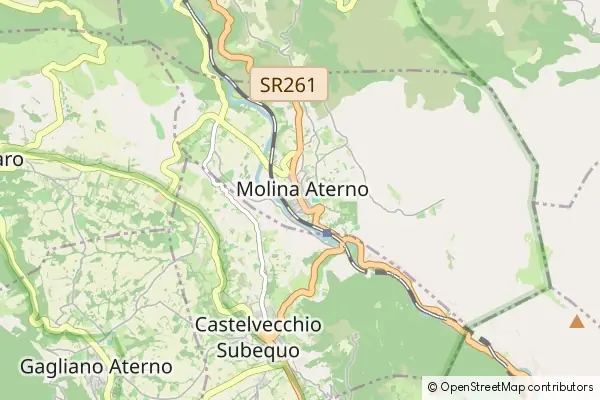 Karte Molina Aterno