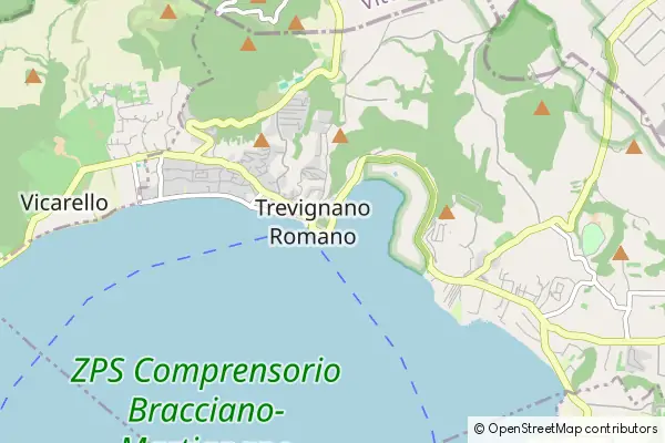 Karte Trevignano Romano