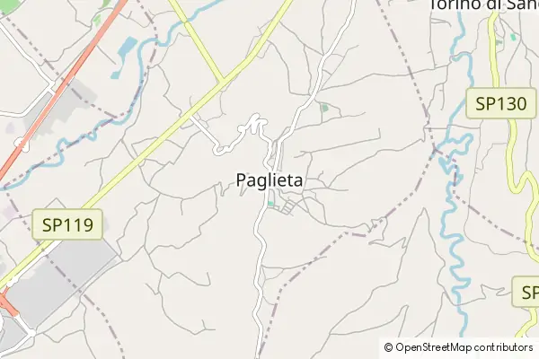 Karte Paglieta