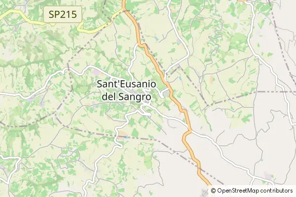 Karte Sant'Eusanio del Sangro