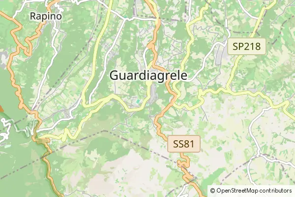 Karte Guardiagrele