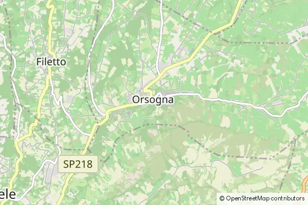 Karte Orsogna