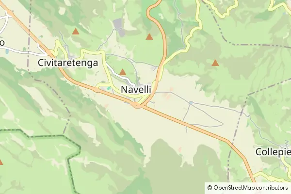 Karte Navelli