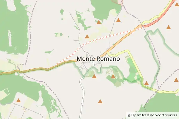 Karte Monte Romano