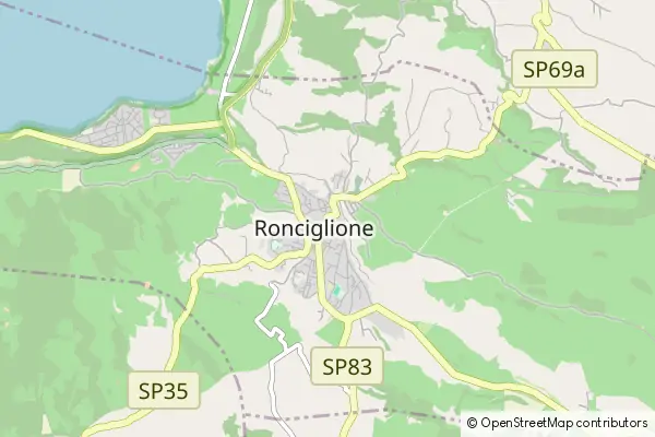 Karte Ronciglione