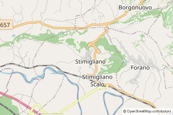 Karte: Stimigliano • © OpenStreetMap contributors Karte Stimigliano