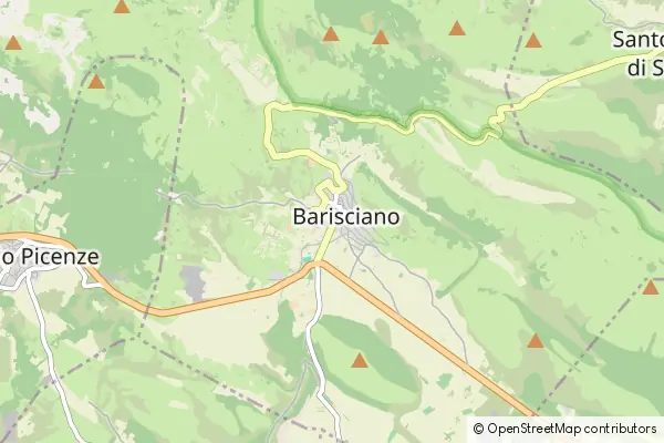 Karte Barisciano