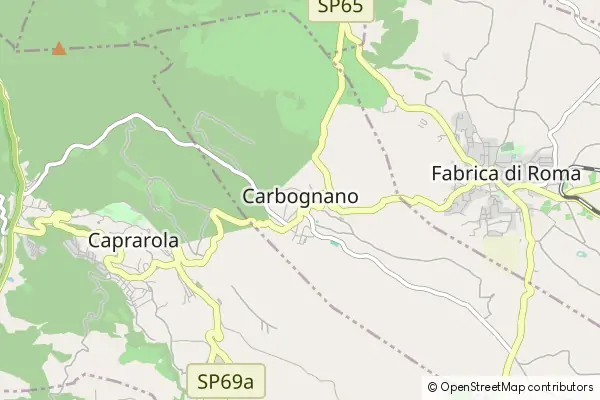 Karte Carbognano