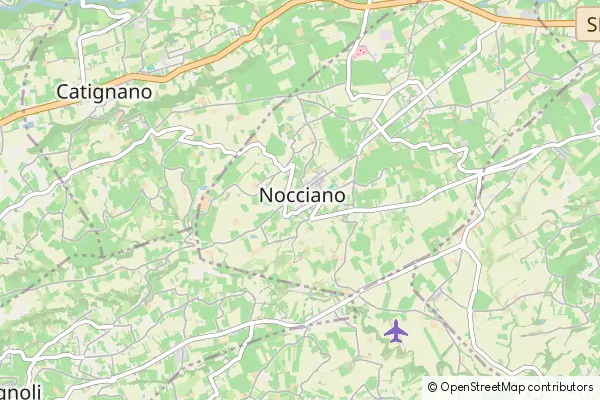 Karte Nocciano