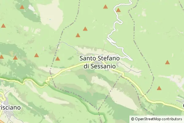 Karte Santo Stefano di Sessanio