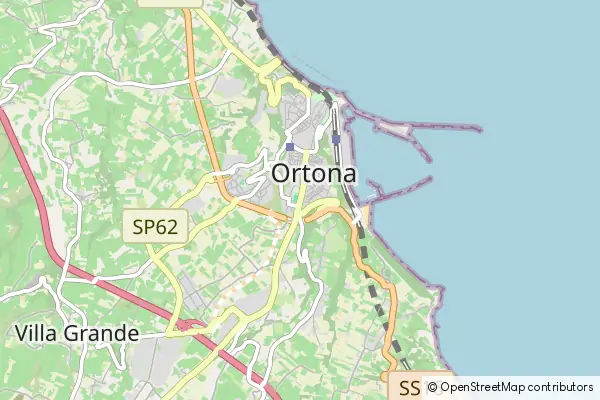 Karte Ortona