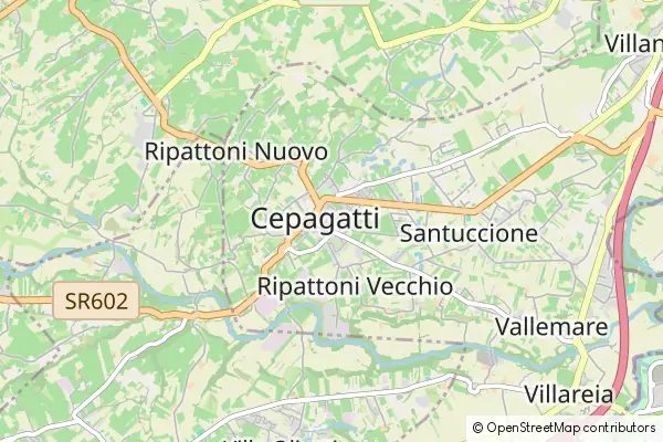 Karte Cepagatti