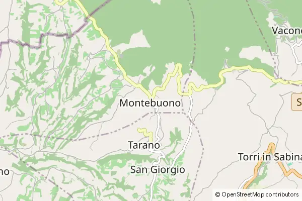 Karte Montebuono