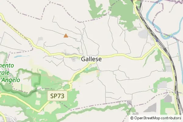 Karte Gallese