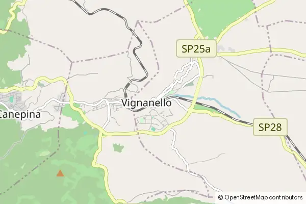 Karte Vignanello