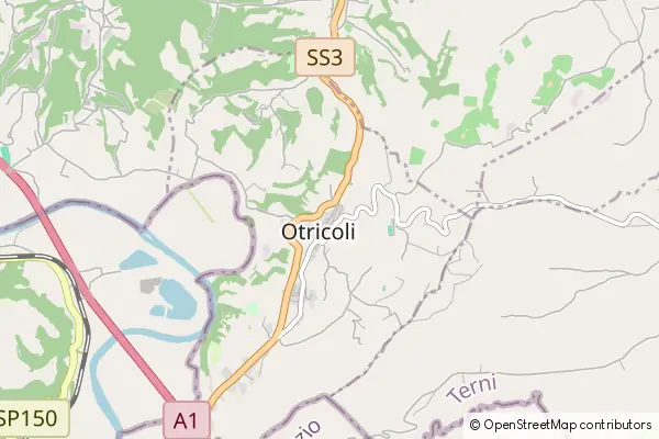 Karte Otricoli